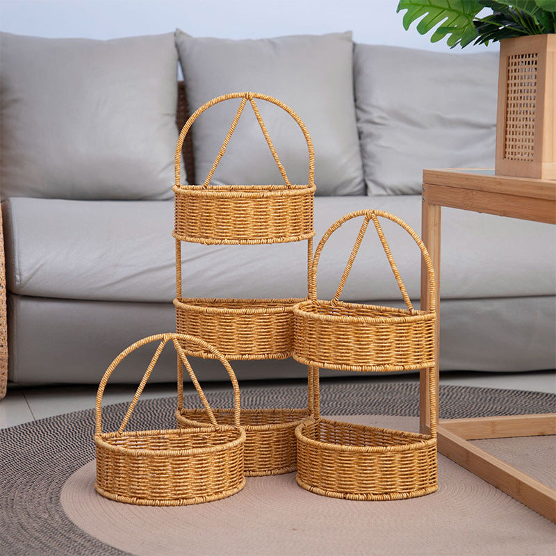 Wall Mount Storage Organizer Basket