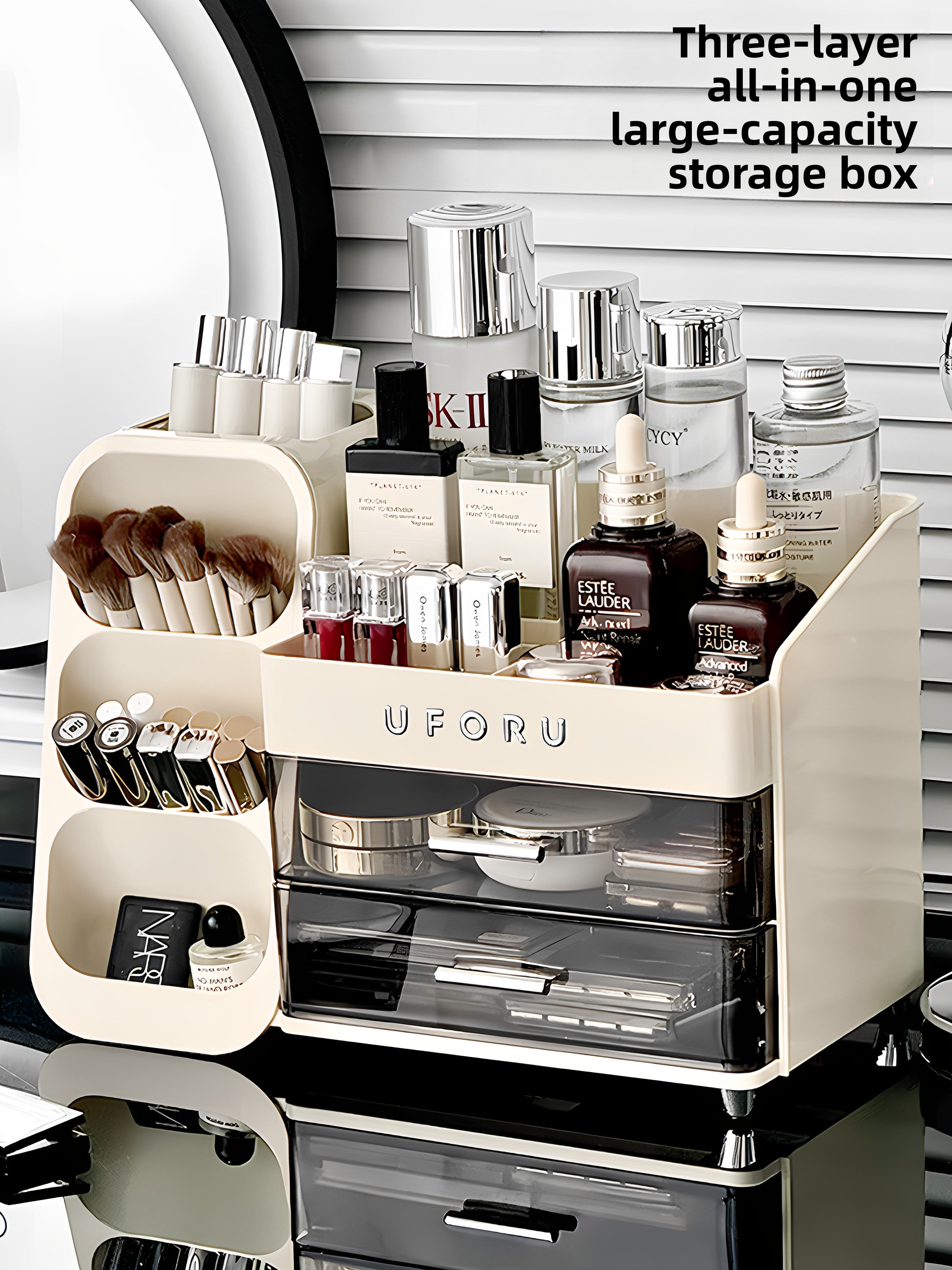 Cosmetic Storage Organizer Box