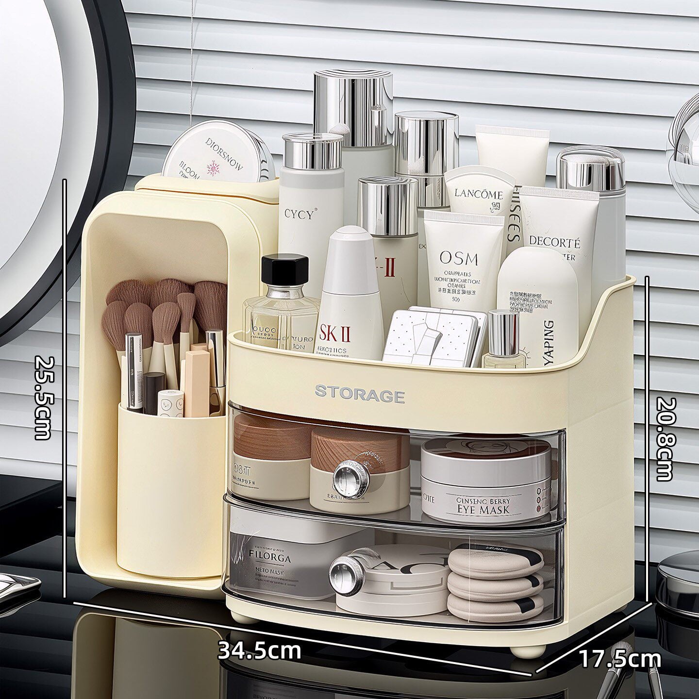 Cosmetic Storage Organizer Box